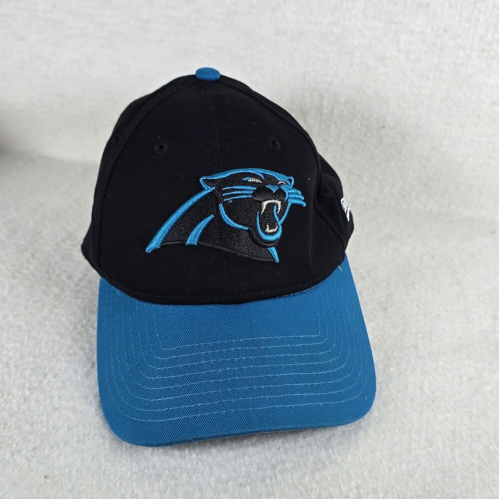 Carolina Panthers Blue Black New Era 9Forty Fitted Hat Cap NFL
